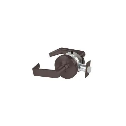 KIT - Grade 2, Passage Rhodes Lever, 2-3/8" Backset, ANSI Strike, Oil Rubbed Bronze 613, US10B