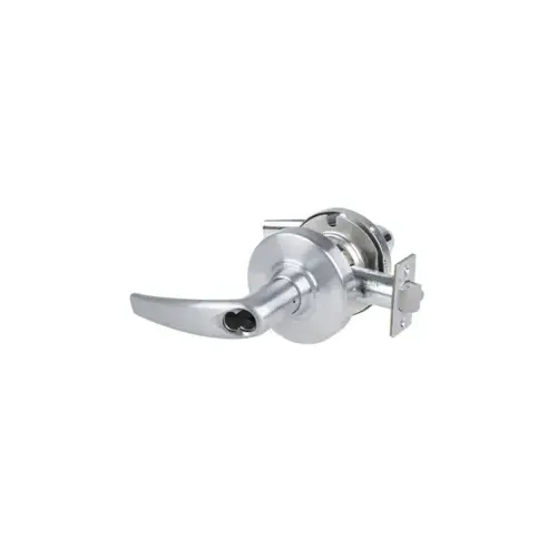 KIT - Grade 2, Classroom Athens Lever, SFIC Prep (Small Format IC, Less Core), 2-3/8" Backset, ANSI Strike, Satin Chrome 626, US26D