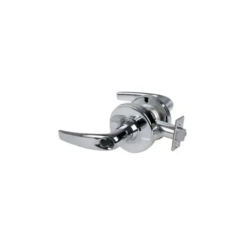 KIT - Grade 2, Entry Athens Lever, SFIC Prep (Small Format IC, Less Core), 2-3/8" Backset, ANSI Strike, Bright Chrome 625, US26