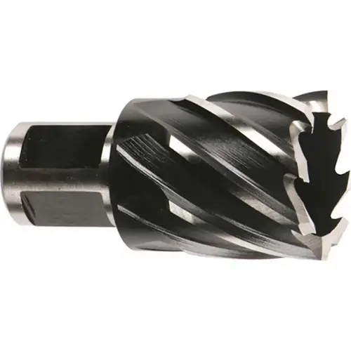 Annular Cutter: 1" Dia, 1" Depth of Cut, High Speed Steel Bright/Uncoated