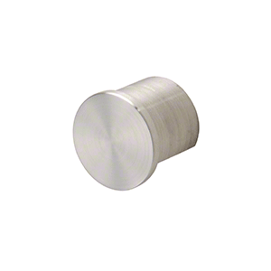 CRL GRRF15ECBS Brushed Stainless Steel End Cap for 1-1/2" GRRF15 Series Roll Form Cap Railing