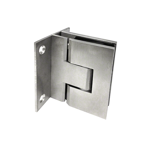 CRL P0L037BS Brushed Stainless Wall Mount Polaris Soft Close Hinge