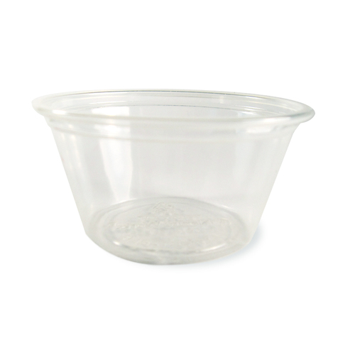 2 oz Clear Cups -Corn Compostable 2 oz Clear Souffle Cups - Ingeo - Compostable