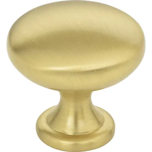Hardware Resources K778BG-10 KasaWare 1-3/16 In. Diameter Brushed Gold Cabinet Knob - pack of 10