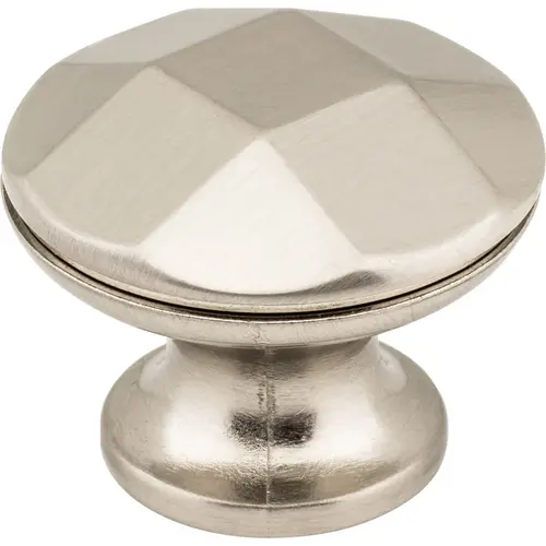 Elements 423SN Drake 1-3/16" Diameter Mushroom Knob Satin Nickel