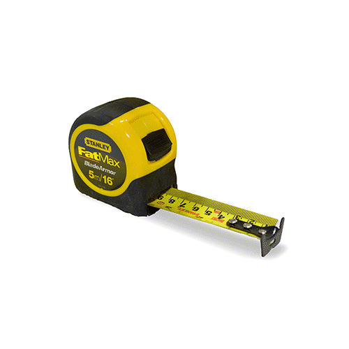 CRL SBM5A Metric and Imperial Stanley FatMax 5m Tape Measure
