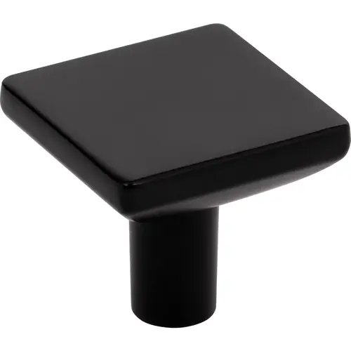 Walker 1 1-1/4" Length Square Knob Matte Black