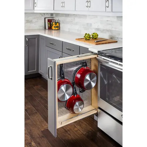 3" Peg Board Filler Pullout UV Coated