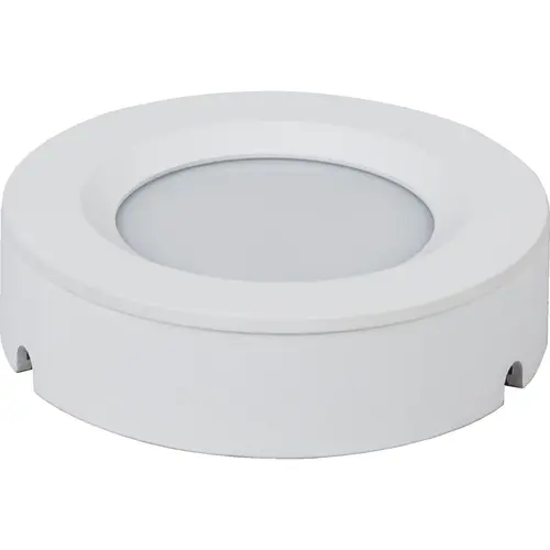 190 Lumens/Fixture 12-volt Standard Output Puck Light, Tunable-White, White, White, 2700K-5000K