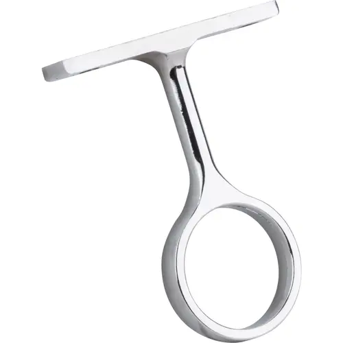 Chrome Center Support Bracket for 1" and 1-1/16" Round Closet Rods