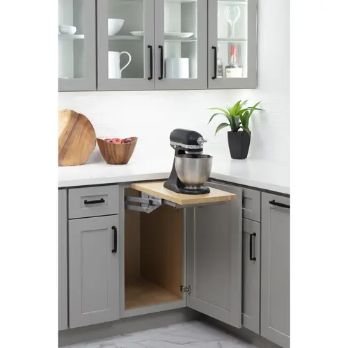 Soft-close Appliance Lift Chrome