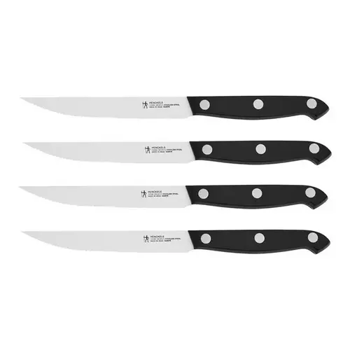 Zwilling J.A Henckels 39323-100 Everedge Plus Series Steak Knife Set, Stainless Steel Blade