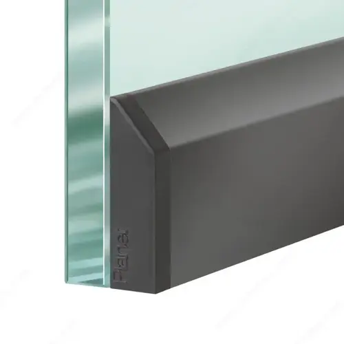 Planet 38096SMBS KG-SM-Set Narrow Drop-Down Door Seal