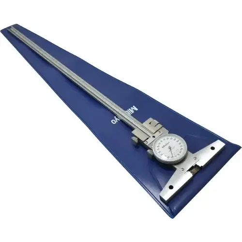 12 in X .001 in Dial Depth Gage, With Fine Adjustment; Depth Gage Dial, 0-12