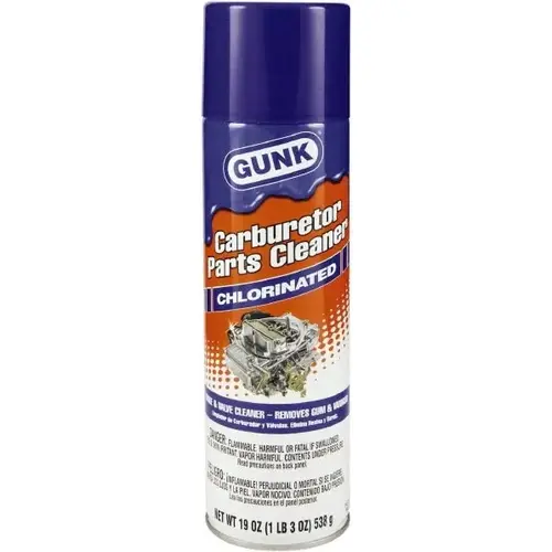 Gunk M4824-XCP1 Carburetor Parts Cleaner: 19 oz, Aerosol Can