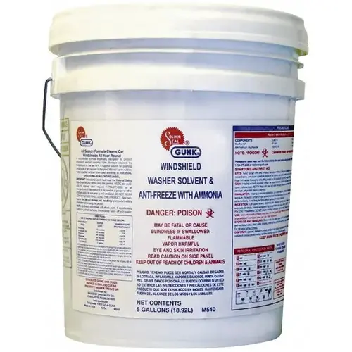 Gunk M540 WINDSHIELD WASHING FLUID W/ANTI-FREEZE