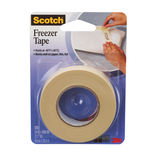 SCOTCH 178 FREEZER TAPE .75X1000
