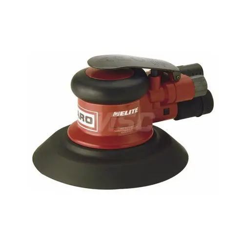 Ingersoll-Rand R026B-PSV-2 Air Orbital Sander: Round, 6" Pad, 12,000 OPM