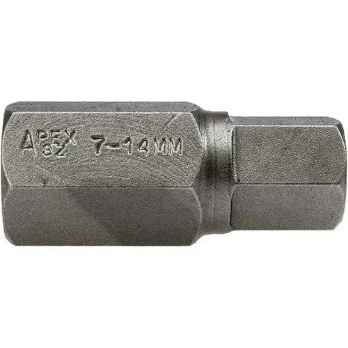Apex SZ-17-A-XCP1 Hex Screwdriver Insert Bit: 3/8
