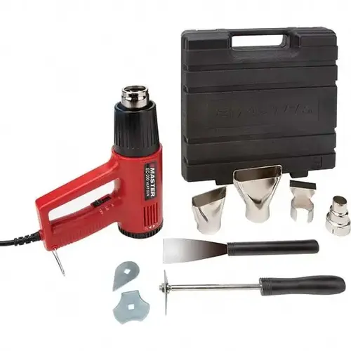 Master Appliance Corp. EC-200K Electric Heat Gun Kit: 110 to 930 degree F, 5 & 9 CFM