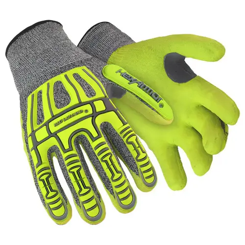 HexArmor 2090X-XXXL (12) Cut, Puncture & Abrasive-Resistant Gloves: Size 3XL, ANSI Cut A4, ANSI Puncture 5, Nitrile, ATA & HPPE Blend
