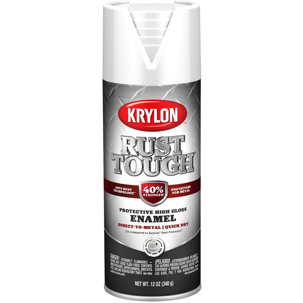 KRYLON K09266008 Rust Tough 12 Oz. Semi-Gloss Alkyd Enamel