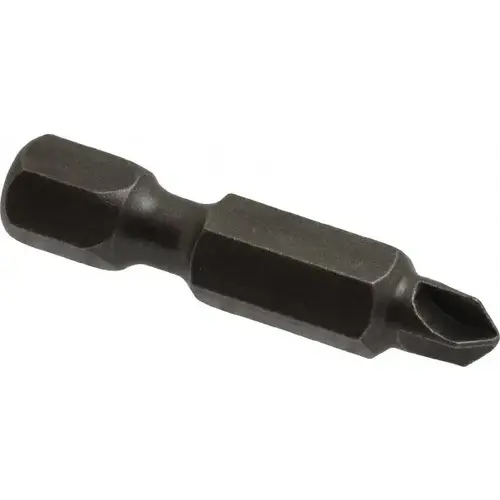 Power Screwdriver Bit: #1 Phillips, #1 Torq-Set Speciality Point Size, 1/4" Hex Drive - pack of 2
