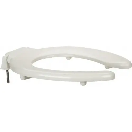 Centoco HL500STSCC-001 ADA Compliant 2 in. Raised Open Front No Cover Toilet Seat in White