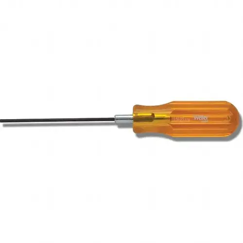 Xcelite by Weller LN23N Hex Drivers; Handle Type: Plastic ; Handle Color: Yellow ; Features: Screwdriver for Recessed Socket Head Screws ; UNSPSC Code: 27111701