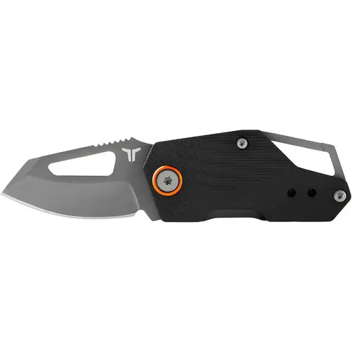 True TRU-FMK-1009 Pocket & Folding Knives; Knife Type: Clip Point Folding Knife ; Blade Type: Clip Point, Fine Edge ; Blade Material: 7Cr17MoV Stainless Steel ; Blade Length (Decimal Inch): 1.5000 ; Closed Length (Decimal Inch): 2.6600 ; Color: Black