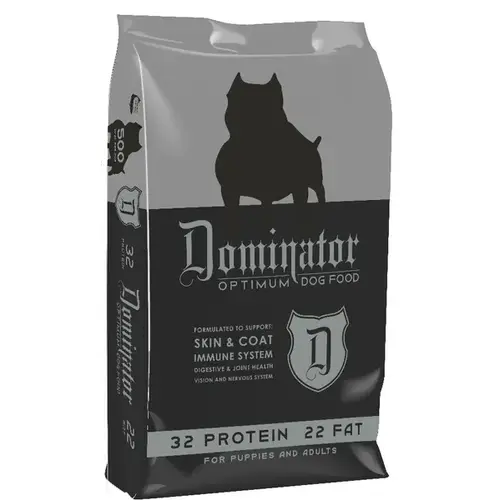 Specialty Feeds, Inc 8010 Dominator Optimum Dog Food 32/22 Adult & Puppy Formula - 20 lb Bag