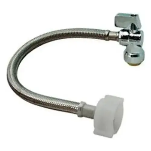 ProBite LF755SR ProBite 1/2" x 7/8" x 18" Straight Valve Toilet Connector