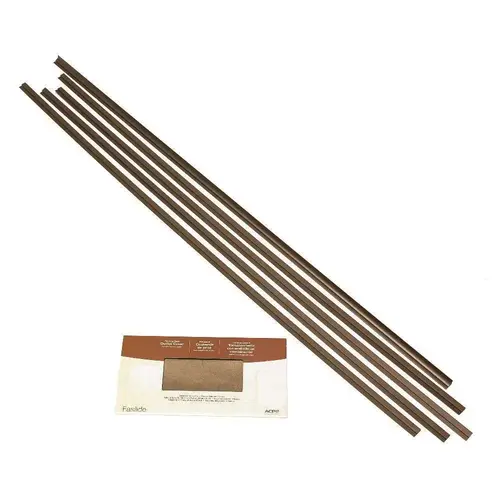 Fasade 951-28 Fasade 49 in. x 2.75 in. Argent Bronze Backsplash Accessory Kit