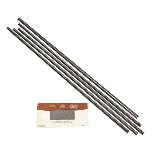Fasade 951-30 Fasade 49 in. x 2.75 in. Galvanized Steel Backsplash Accessory Kit