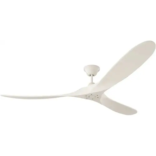 Generation Lighting 3MAVR70RZW Generation Lighting Maverick Max 70" Outdoor White Ceiling Fan Dc Motor 6-Speed