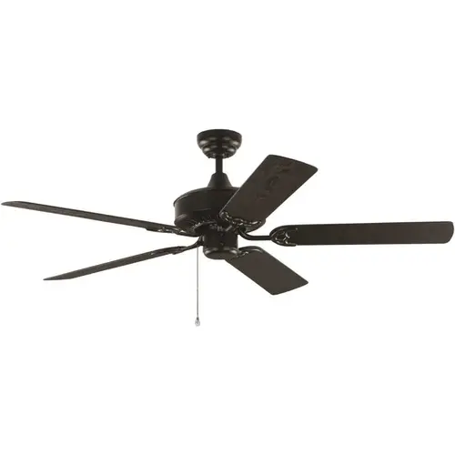 Sea Gull Lighting 5HVO52BK Sea Gull Lighting Sea Gull Lighting 52 Inch Outdoor Matte Black Ceiling Fan