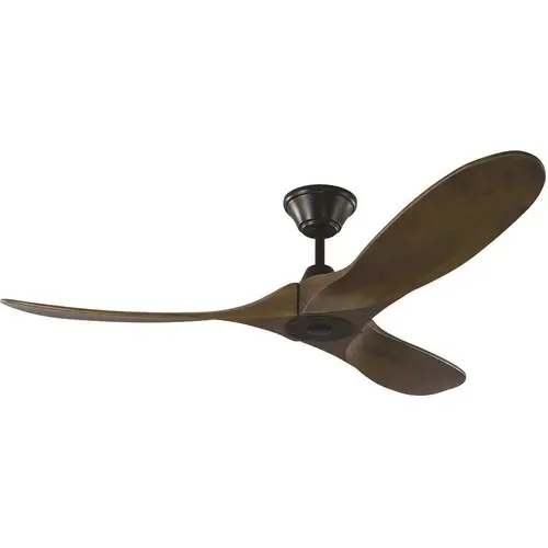 Generation Lighting 3MAVR52BK Generation Lighting Maverick II 52 In. Indoor/outdoor Matte Black Ceiling Fan