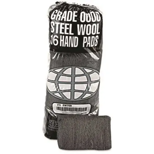 Gmt GMA117005 Gmt Industrial-Quality Steel Wool Hand Pad, #2 Medium Coarse, Carton Of 192