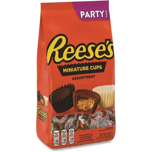 Reese's GRR24600413 Reese'S Party Pack Miniatures Assortment, 32.1 Oz Bag