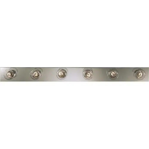 Progress Lighting P3117-15 Progress Lighting Broadway Eight Light Bath Strip In Polished Chrome
