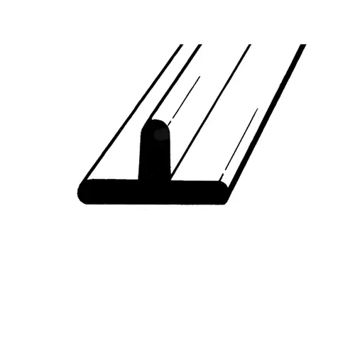 Metro Moulded Parts LP 95-A Side window seal. Dense rubber. No metal core. 1 in