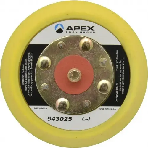CLECO 543025 Disc Backing Pad: Adhesive & PSA