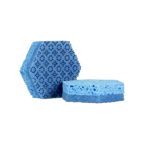 LOW SCRATCH SCOURING SPONGE