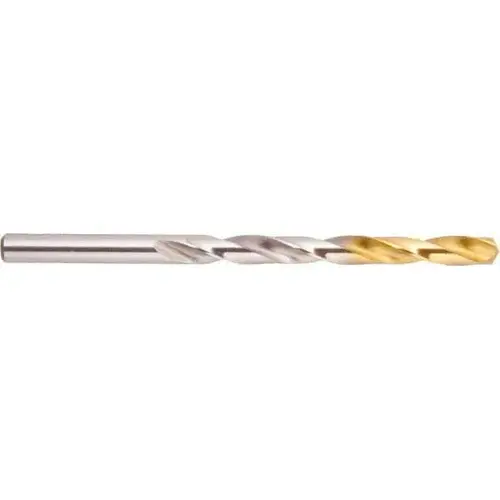 National Twist Drill 027615AW Jobber Length Drill Bit: #1, 135 degree, High Speed Steel TiN
