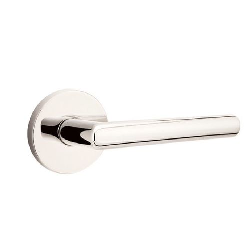 Stuttgart Lever Right Hand Privacy With Disk Rose Bright Nickel Finish