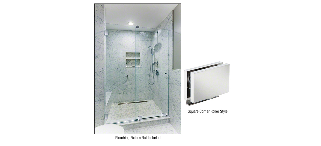 U S Horizon Mfg Inc Mes3pb Messina Shower Door System Kit