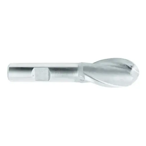 Melin Tool 10466 Ball End Mill: 1.625" Dia, 1.625" LOC, 2 Flute, High Speed Steel Uncoated