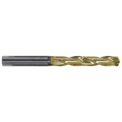 Guhring 9.01662E+12 Jobber Drill: 6.00 mm Dia, 140 deg Point, Solid Carbide TiN