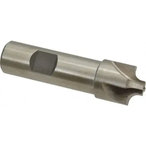 Corner Rounding End Mill: 7/32" Radius, 7/8" Dia, 4 Flutes, High Speed Steel Bright/Uncoated