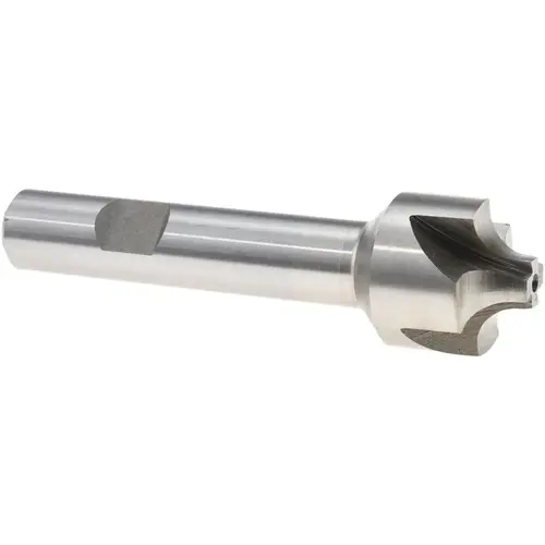 Corner Rounding End Mill: 7/32" Radius, 7/8" Dia, 4 Flutes, Cobalt Bright/Uncoated